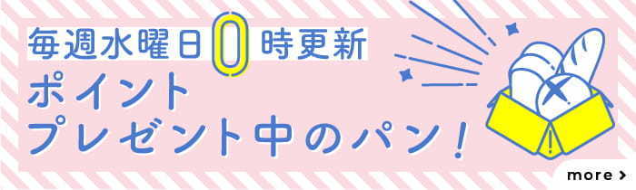 期間限定ポイントプレゼント中