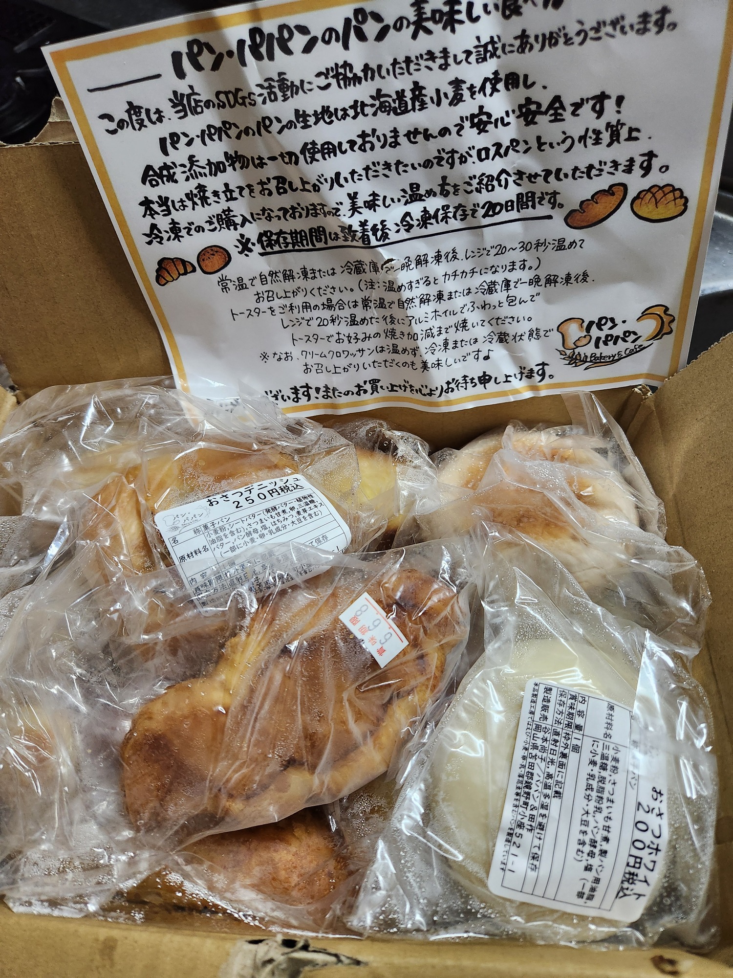 パン・パパン - パパンのさらにお得なロスパンおまかせセット2000 - 購入者のコメント | パンのお取り寄せ・通販サイト「rebake（リベイク）」