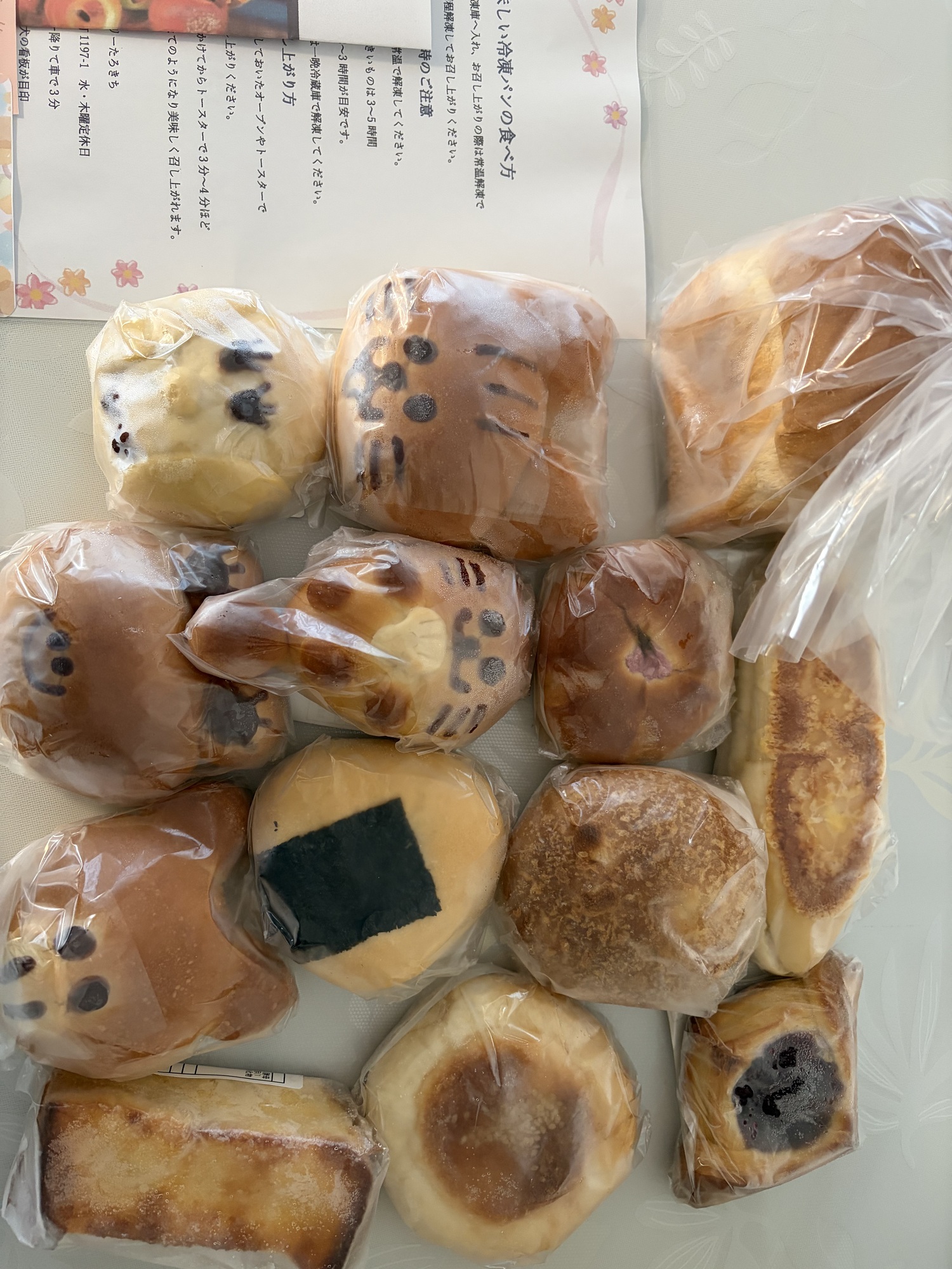 ベーカリーたろきち - たろきちお楽しみパンセット - 購入者のコメント 