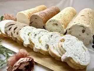 4種類のラウンド食パン