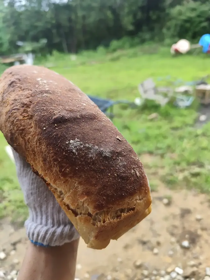 ライ麦ミニ食パン