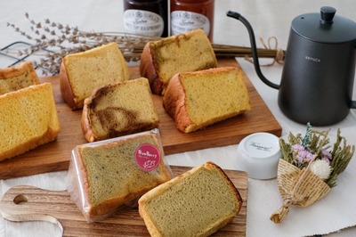 自然栽培米粉のシフォンケーキセット