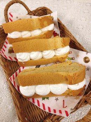 まつページ、パンケーキ、他、シフォンケーキ、サンドセット 楽天市場】5シフォンアソート（生クリームサンド） 【初回限定
