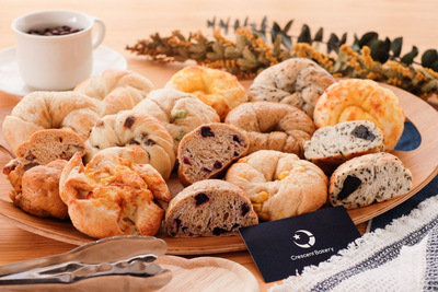 Crescent Bakeryのパンセット