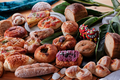 Jimamaya bakeryのパンセット