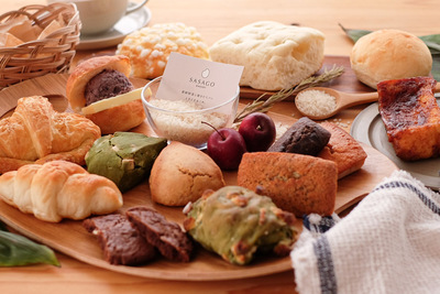 SASAGOBAKERYのパンセット