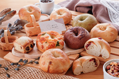 Mii's Bagel（ミーズベーグル）のパンセット