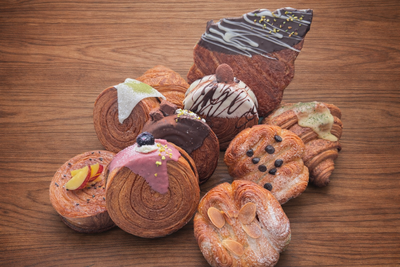 Mr.croissantのパンセット