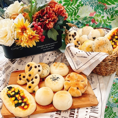 米粉はうす ここのパンセット