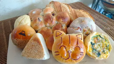パン工房  ぽこ・あ・ぽこのパンセット