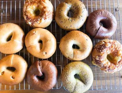 ベーグル&カフェ Ring  Bagelのパンセット