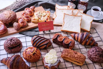 bakery labo quadropheniaのパンセット