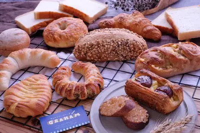 やきたてベーカリー　GRAHAMのパンセット