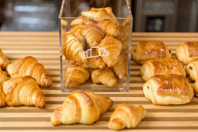 café la ruche のパンセット