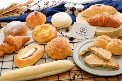 すずめベーカリーのパンセット