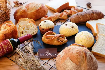 Boulangerieやきたてパン工房Cuddlyのパンセット