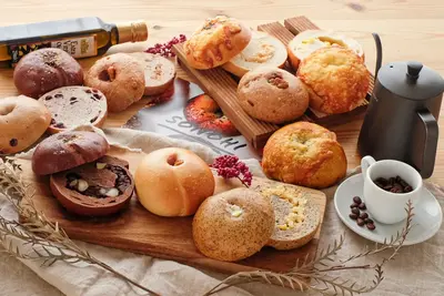 SONOHI BAGELのパンセット