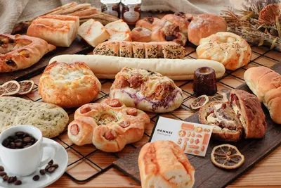 boulangerie BENKEIのパンセット