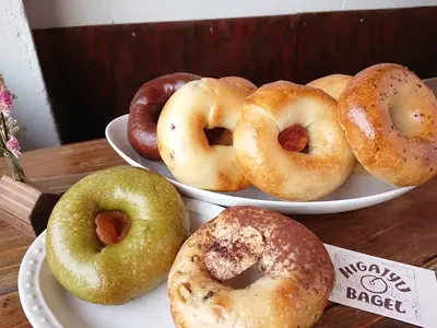 HIGAJYU BAGELのパンセット