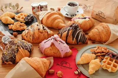 Mr.croissantのパンセット