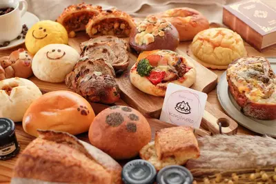 Bakeshop Konjonekoのパンセット