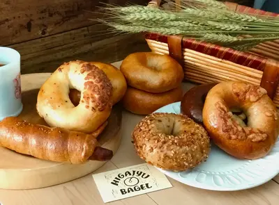 HIGAJYU BAGELのパンセット