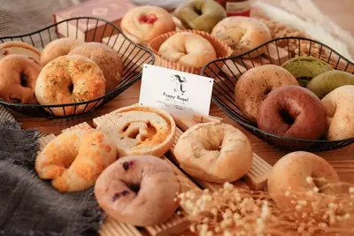 Poppy Bagelのパンセット