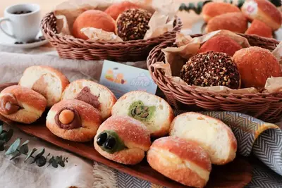 Kako's MALASADA CAFEのパンセット