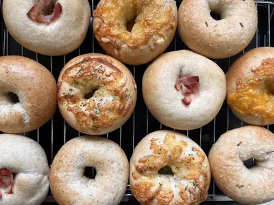 Poppy Bagelのパンセット