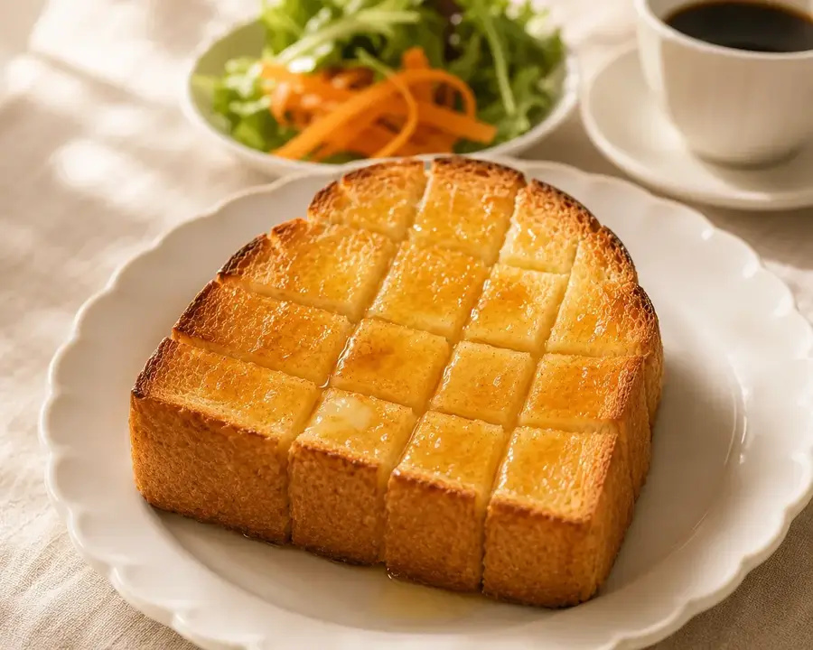 【希望日に届く!】2つの食感 ハニーバター風味食パン4斤セットの画像2