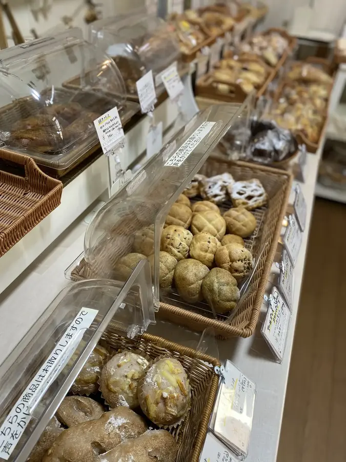 卵、乳製品、白砂糖不使用。国産小麦粉、天然酵母のこだわりパンの画像4