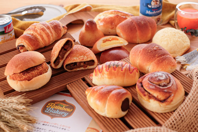 海のまち逗子から届くレインボーベーカリーの小物パンセット