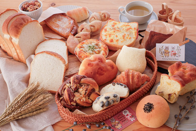 ネコ好きさんにおすすめ♪惣菜パンや菓子パンが入るバラエティーパンセット