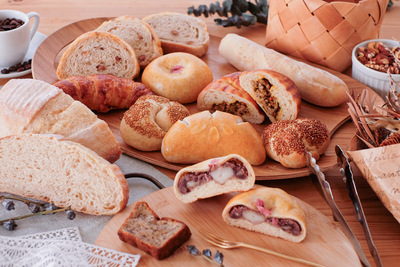 やさしい味わい♪心ほぐれる天然酵母パンセット